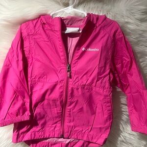 Columbia Pink Hooded Jacket size 3T